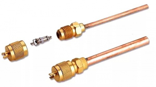 Штуцер золотник (клапан шредера)