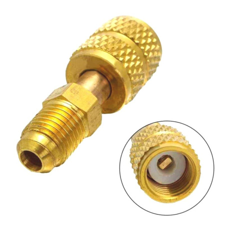 Адаптер FC-00B  (прямой,  штуцер  штуцер 5/16-R410A, R22)