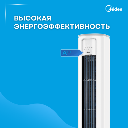 Кондиционер колонного типа MIDEA MFYС-24HRFN8  (c медной трубой)