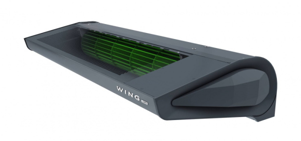 Тепловая электрическая завеса WING ll E100 ( АС двигатель) БЕЛЫЙ (PAL 9016)