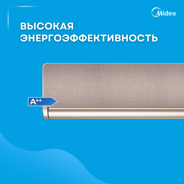 Кондиционер MIDEA PENROSE AIR XT-09N8D6 G Full DC Inverter + Wi-FI  (без медной трубы)